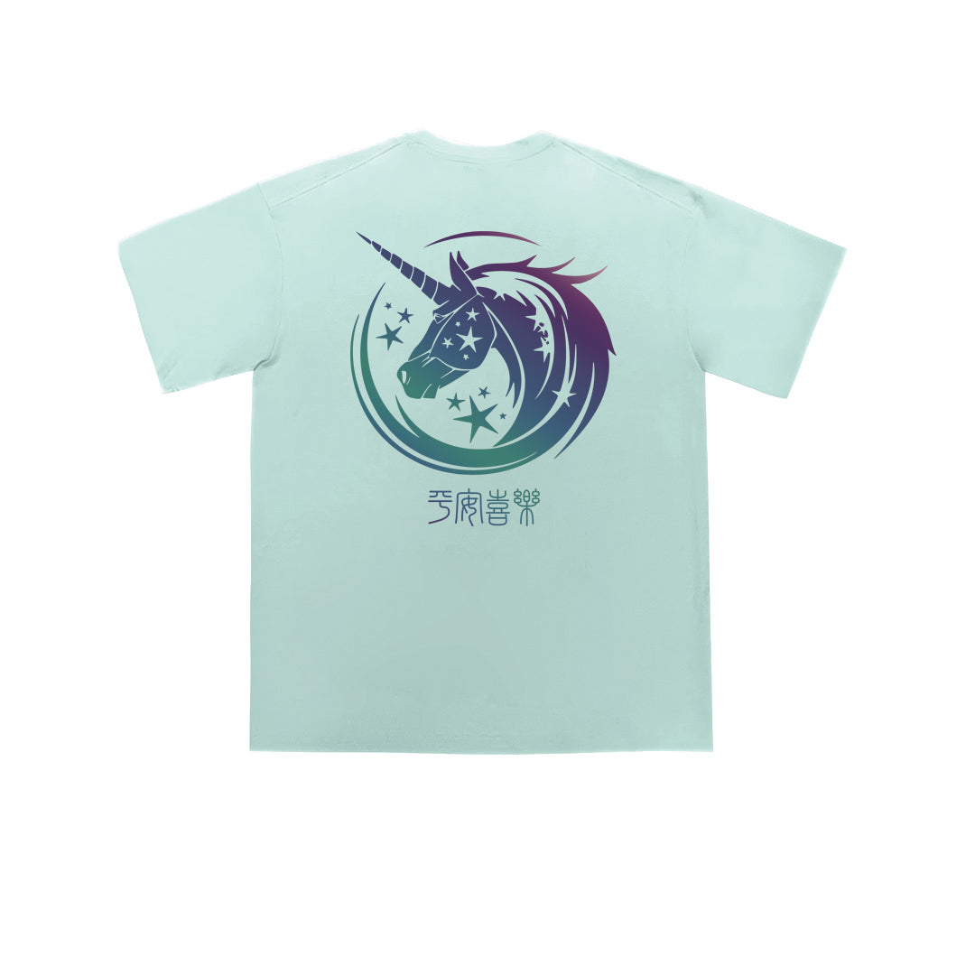 "unicorn" Oversized Unisex Kids T-Shirt - 35871