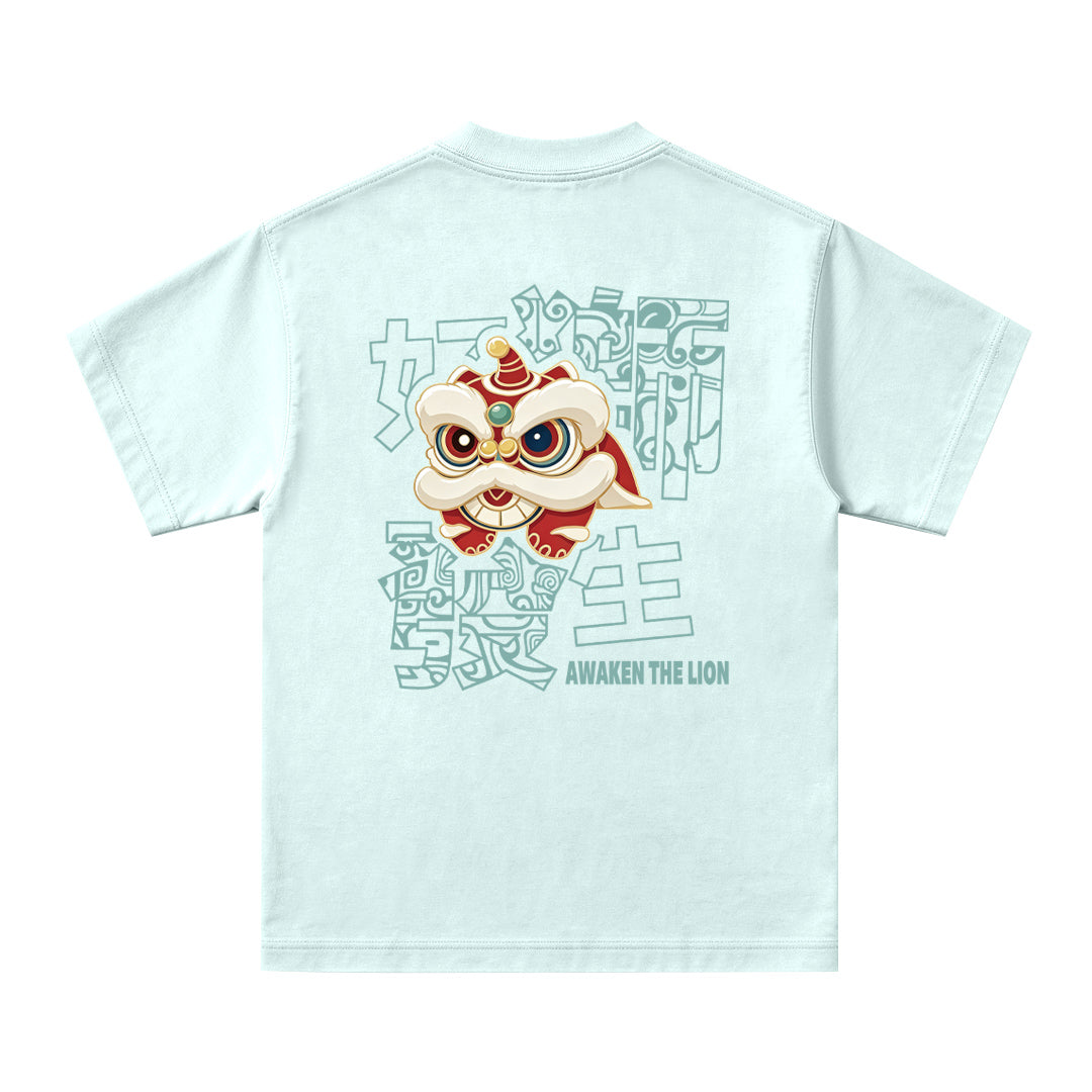 Awaken The Lion Oversized Tee - 3935