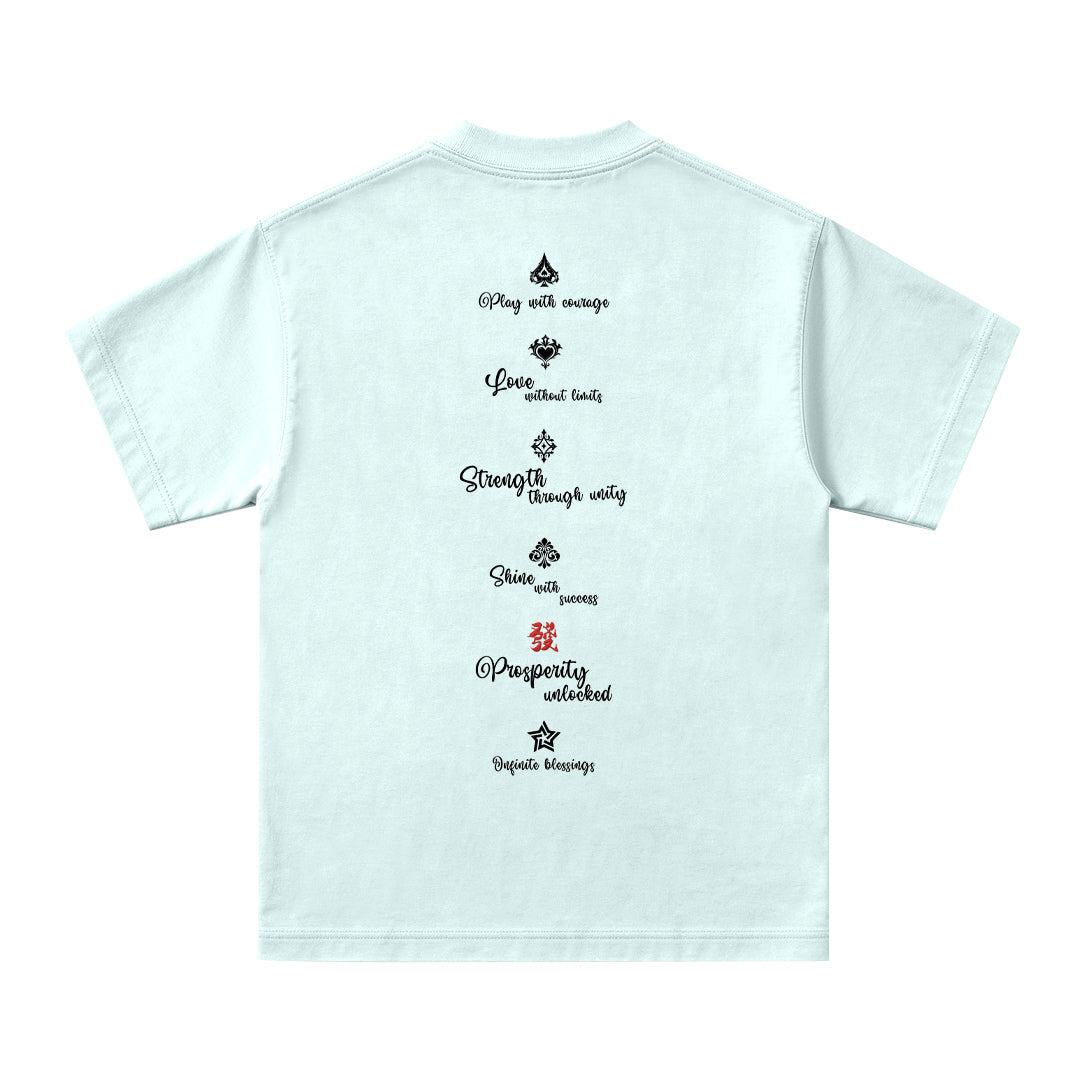 "Lucky Sheep" Oversized Tee - 3892