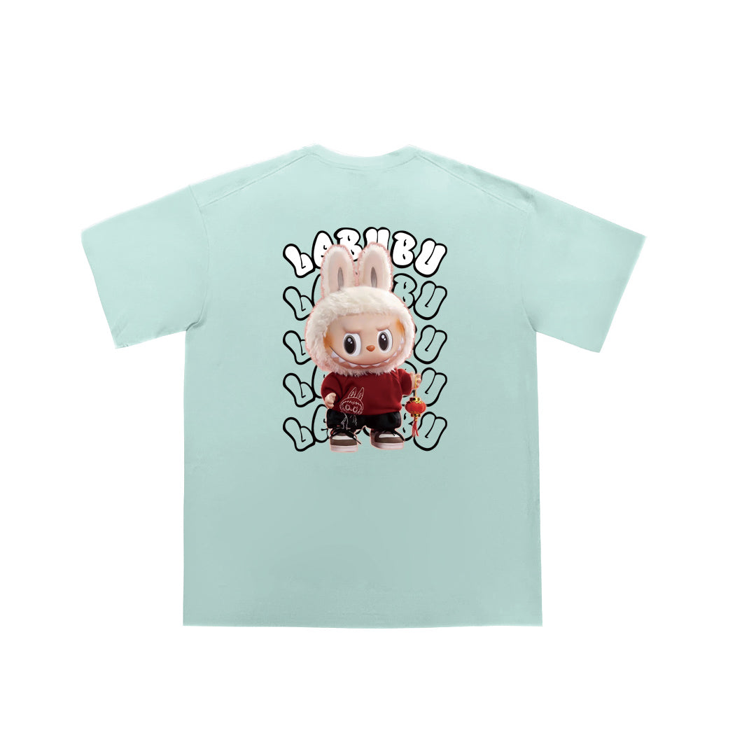 "Labubu in Fortune Attire" Oversized Unisex Kids T-Shirt 20941