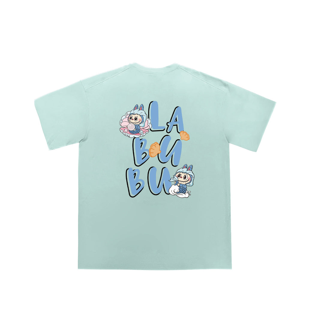 "Mermaid Labubu" Oversized Unisex Kids T-Shirt 20951