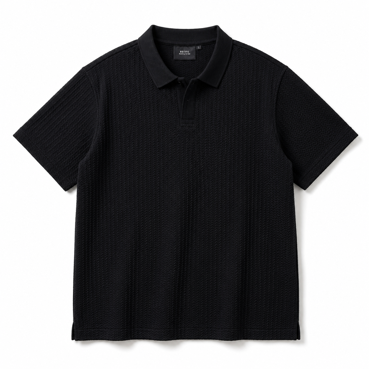Black Polo T-Shirt 4105