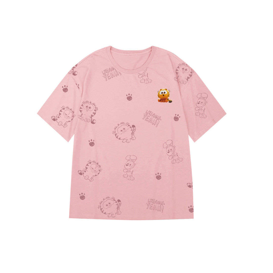 "Countless Garfield" Oversized Tee - 2528