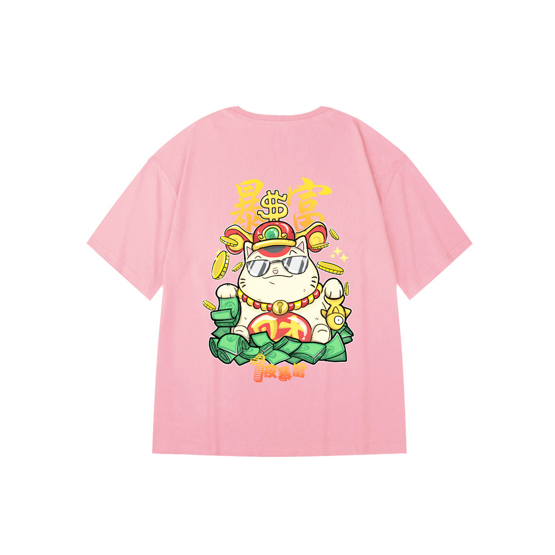 "一夜暴富 Rich Overnight" Oversized Unisex Kids T-Shirt 27301