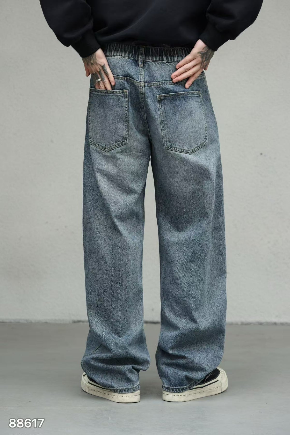 Blue Cargo Jeans 88617