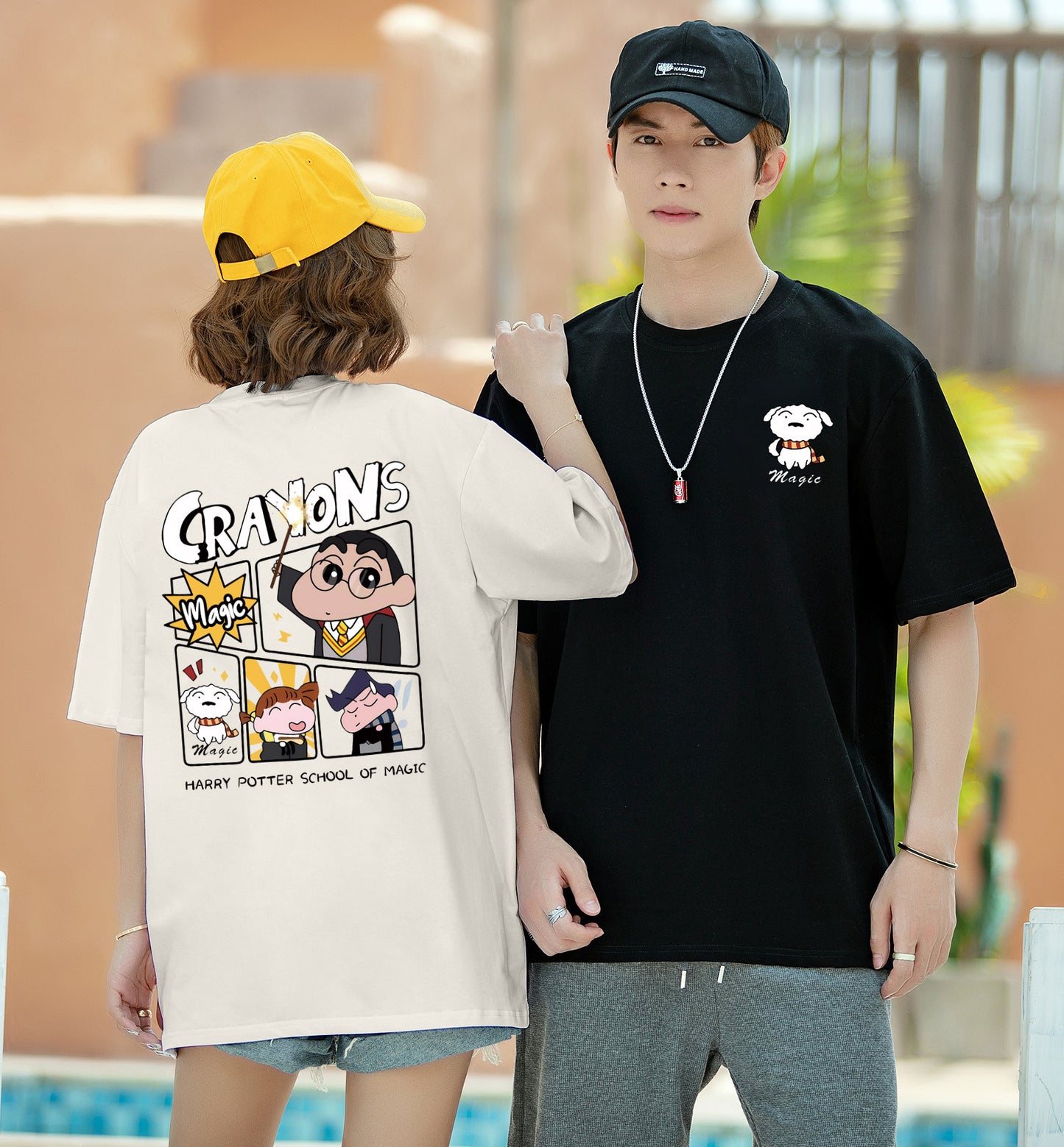 ”MAGIC CRAYONS" Oversized Tee - 3600