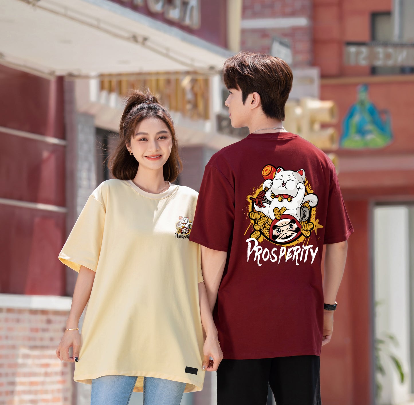 "Prosperity" Oversized Tee - 2963