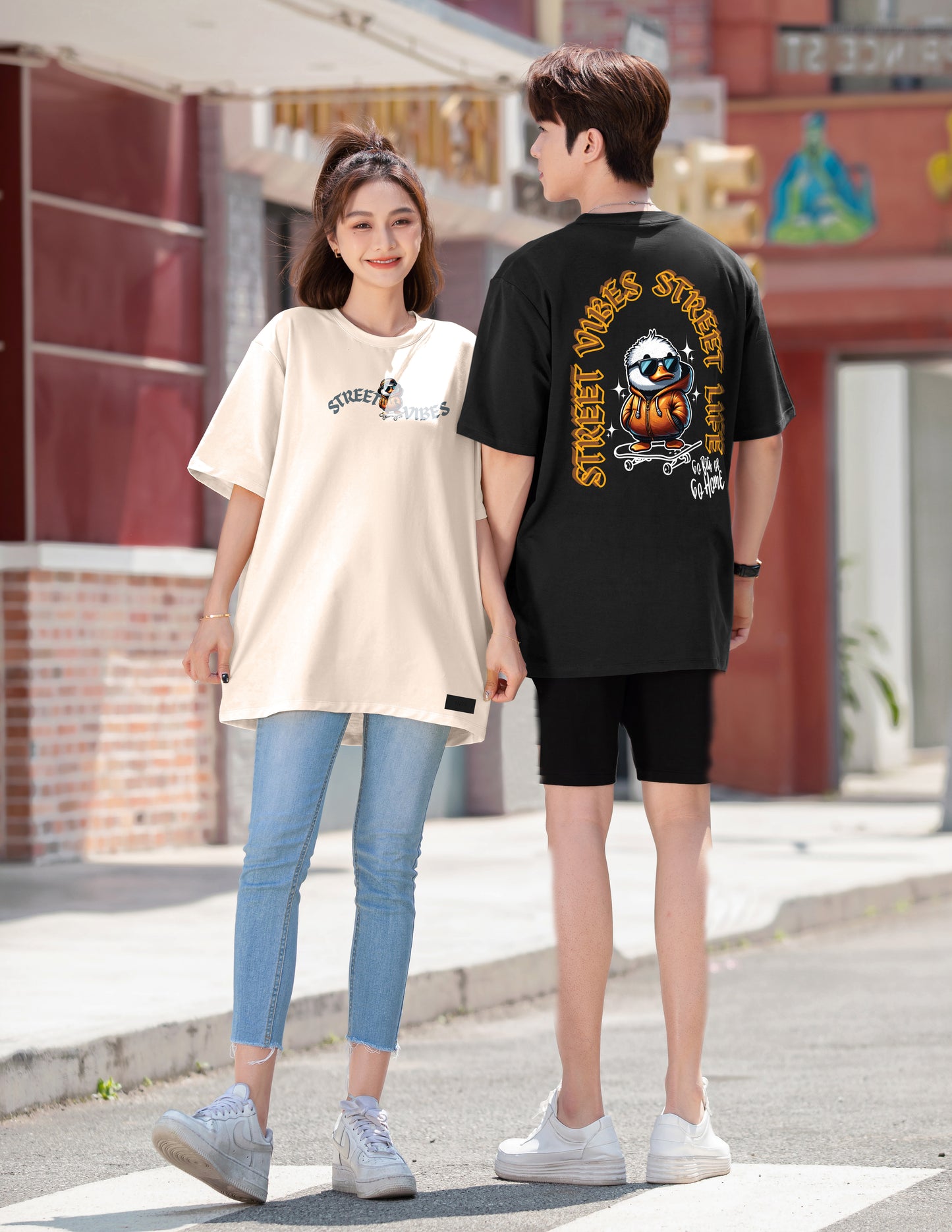 "Street Vibes“High Graded Odell Fabric Oversized Tee 2924