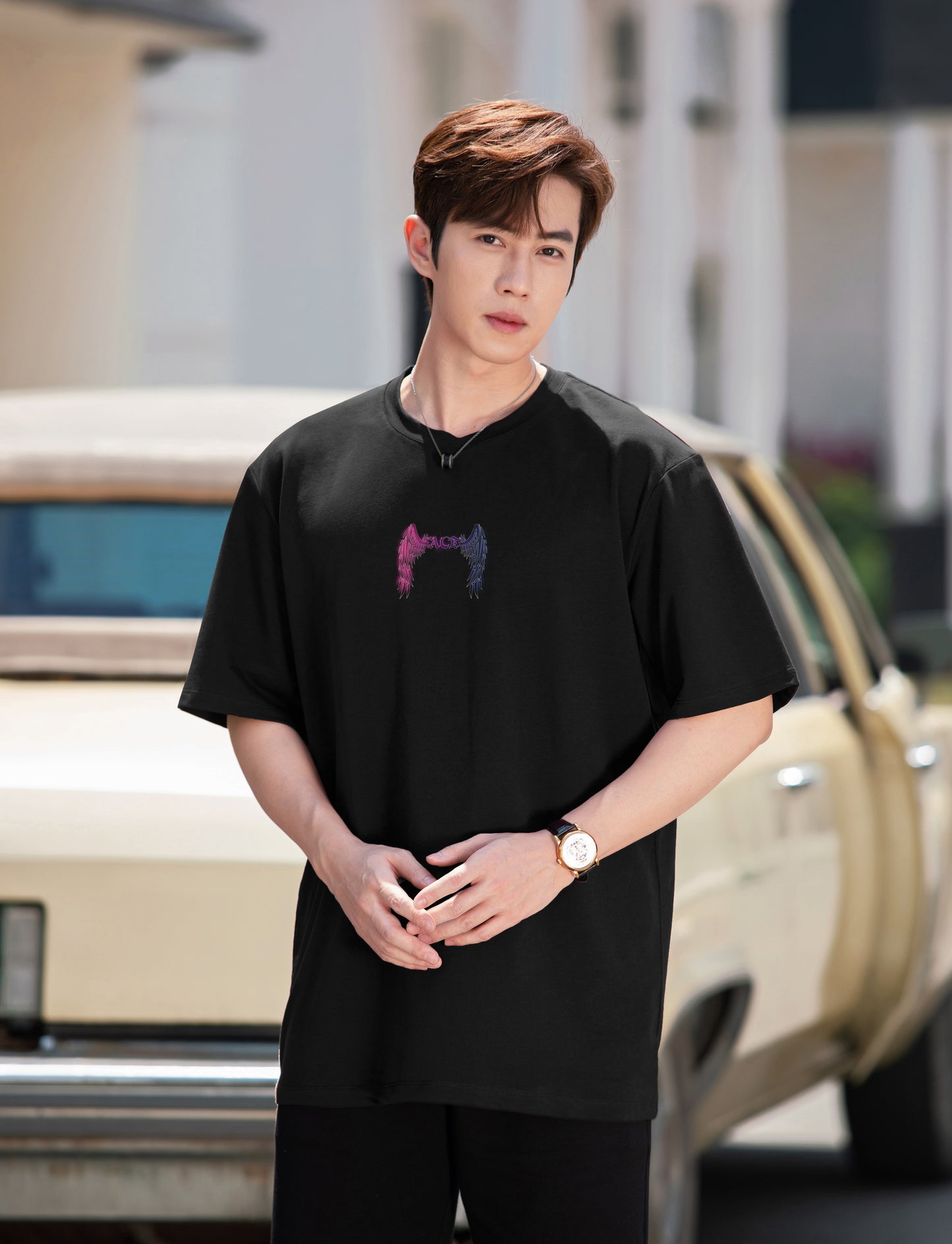 "FLY " Oversized Tee - 3608