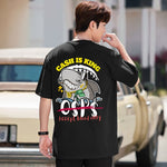 "Cash is KING" High Graded Odell Fabric Oversized Tee 2495
