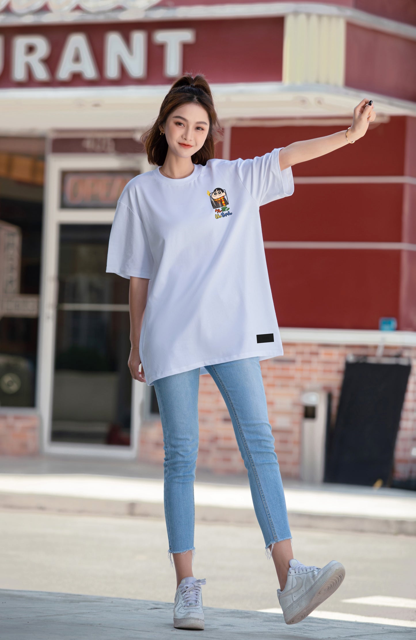 "Quirky mix" Oversized Tee - 2051