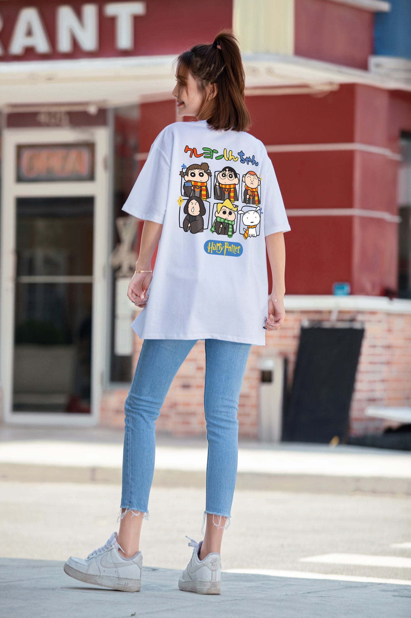 "Quirky mix" Oversized Tee - 2051