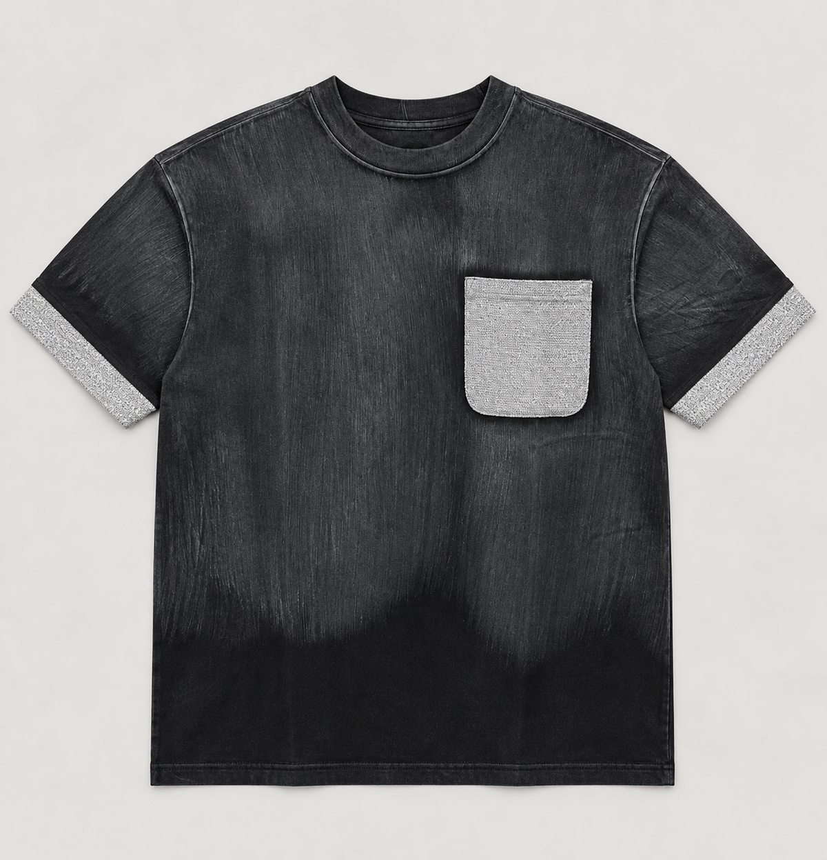 Black Oversized Tee -26100