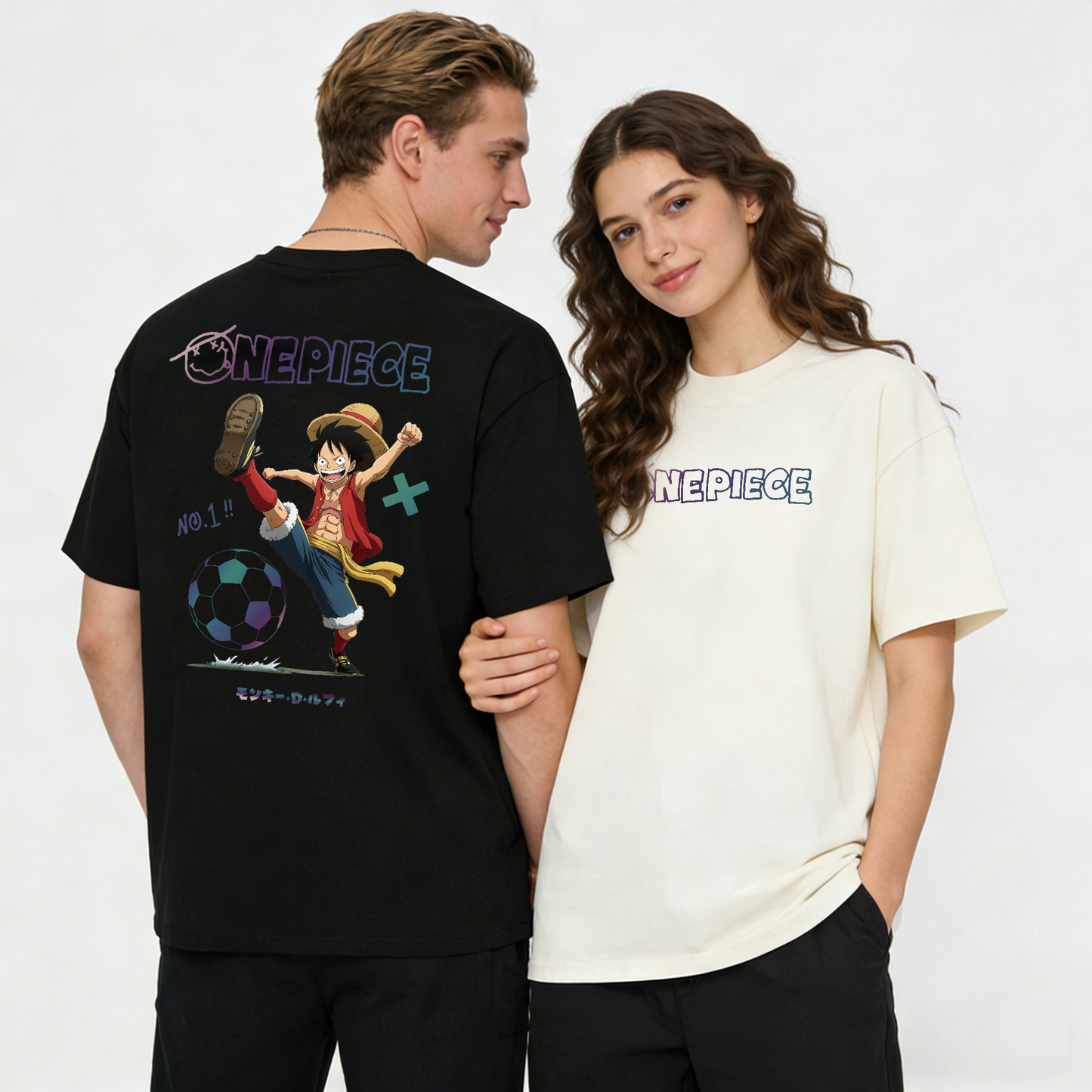 ”FOOTBALL" Oversized Tee -3724