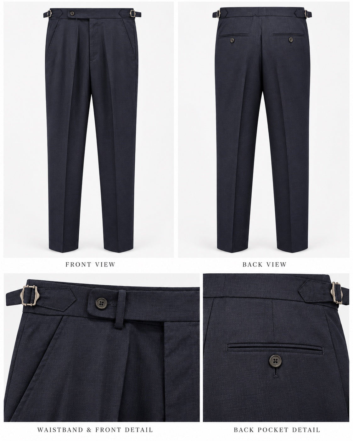 Men’s Tailored Side-Adjuster Trousers 9073