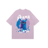 "No Drama Just Llama" Oversized Tee 2558