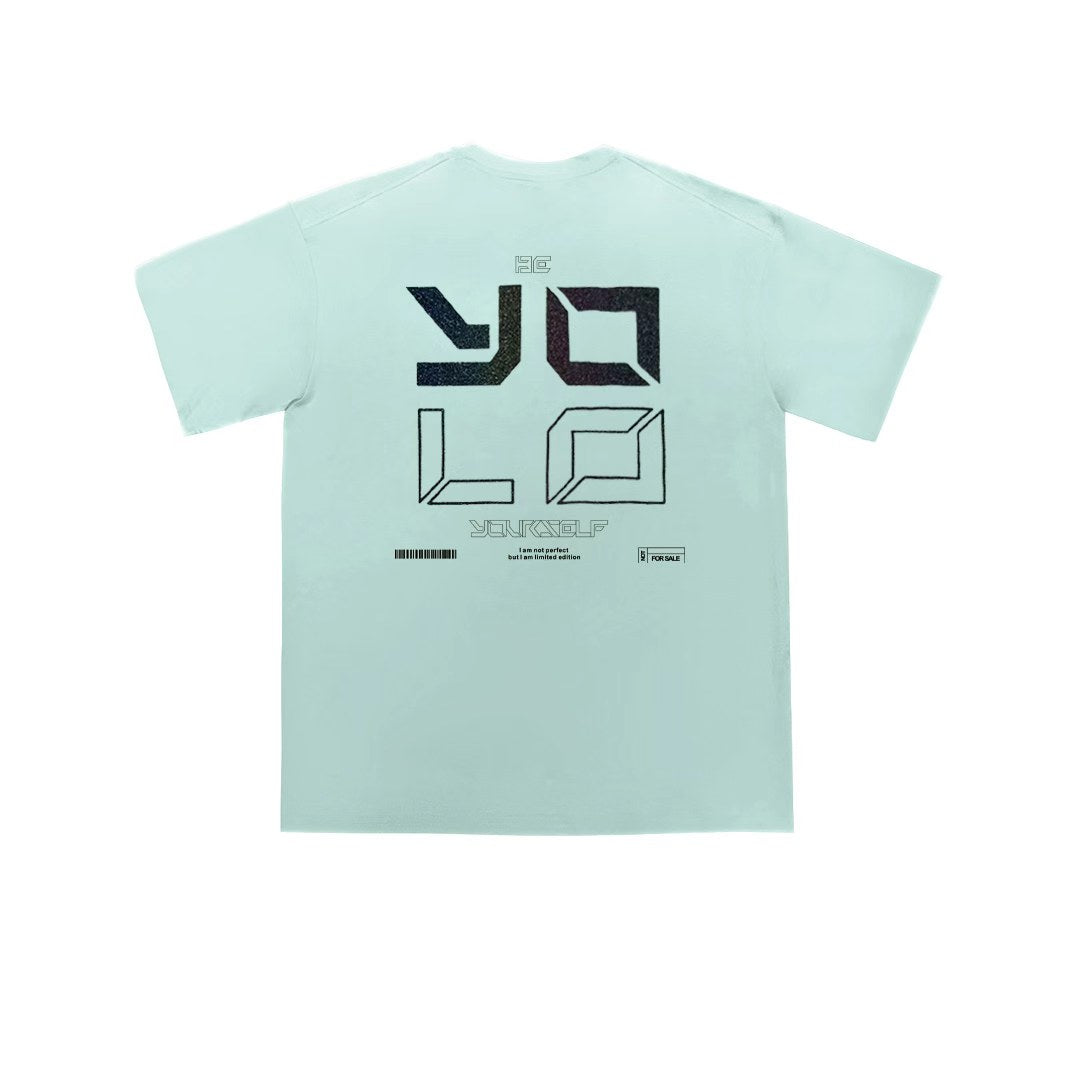 “YOLO" Oversized Tee - 3563
