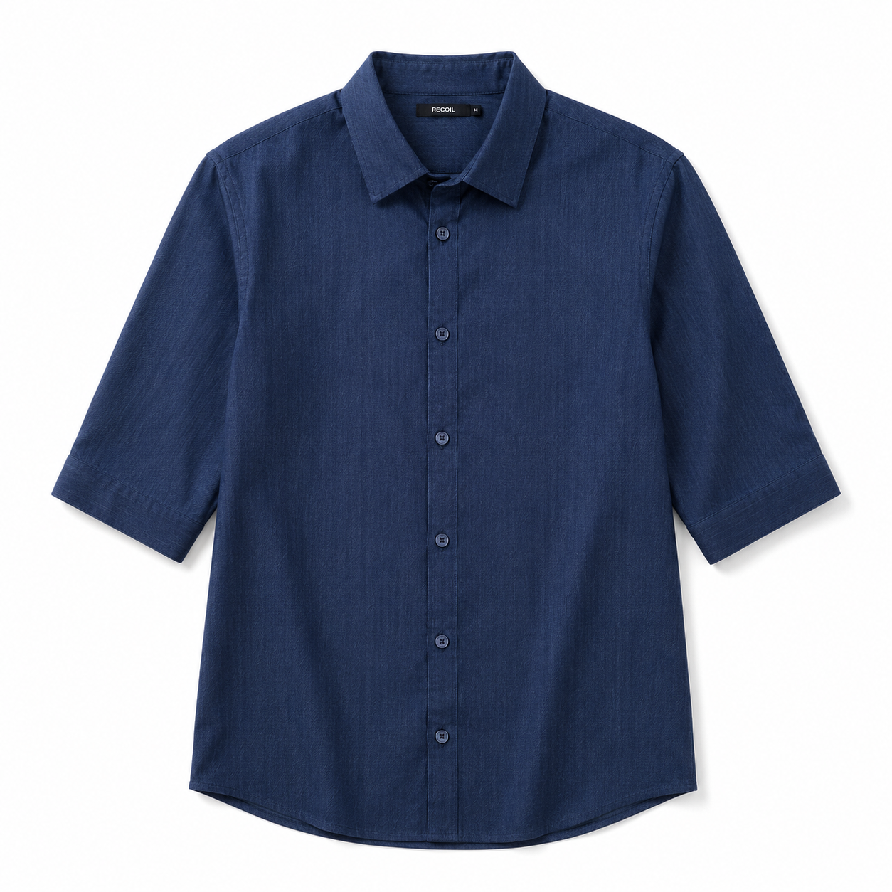 Blue 3/4-Sleeve Shirt 1311