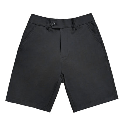 Slim Fit Chino Shorts (Black) 8051