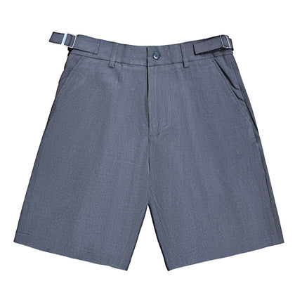 Slim Fit Chino Shorts (Brown) 8053