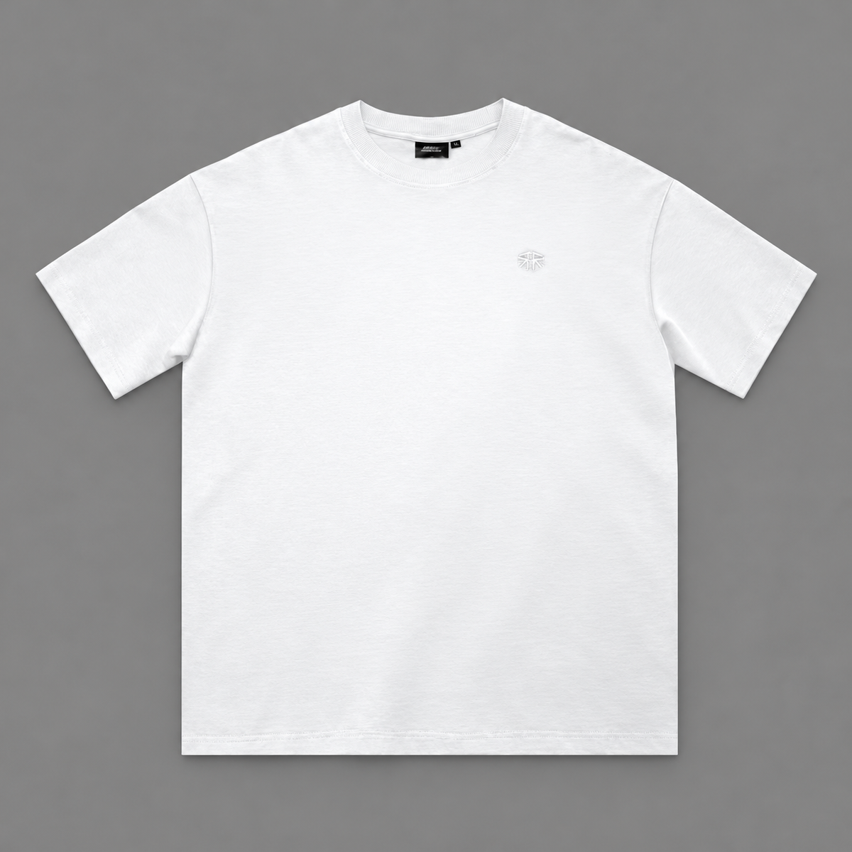 White Basic Ultra Cool Oversize Tee 3554