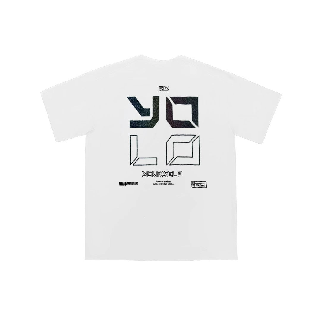 “YOLO" Oversized Tee - 3563