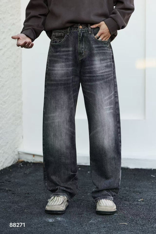 Black Cargo Jeans 88271