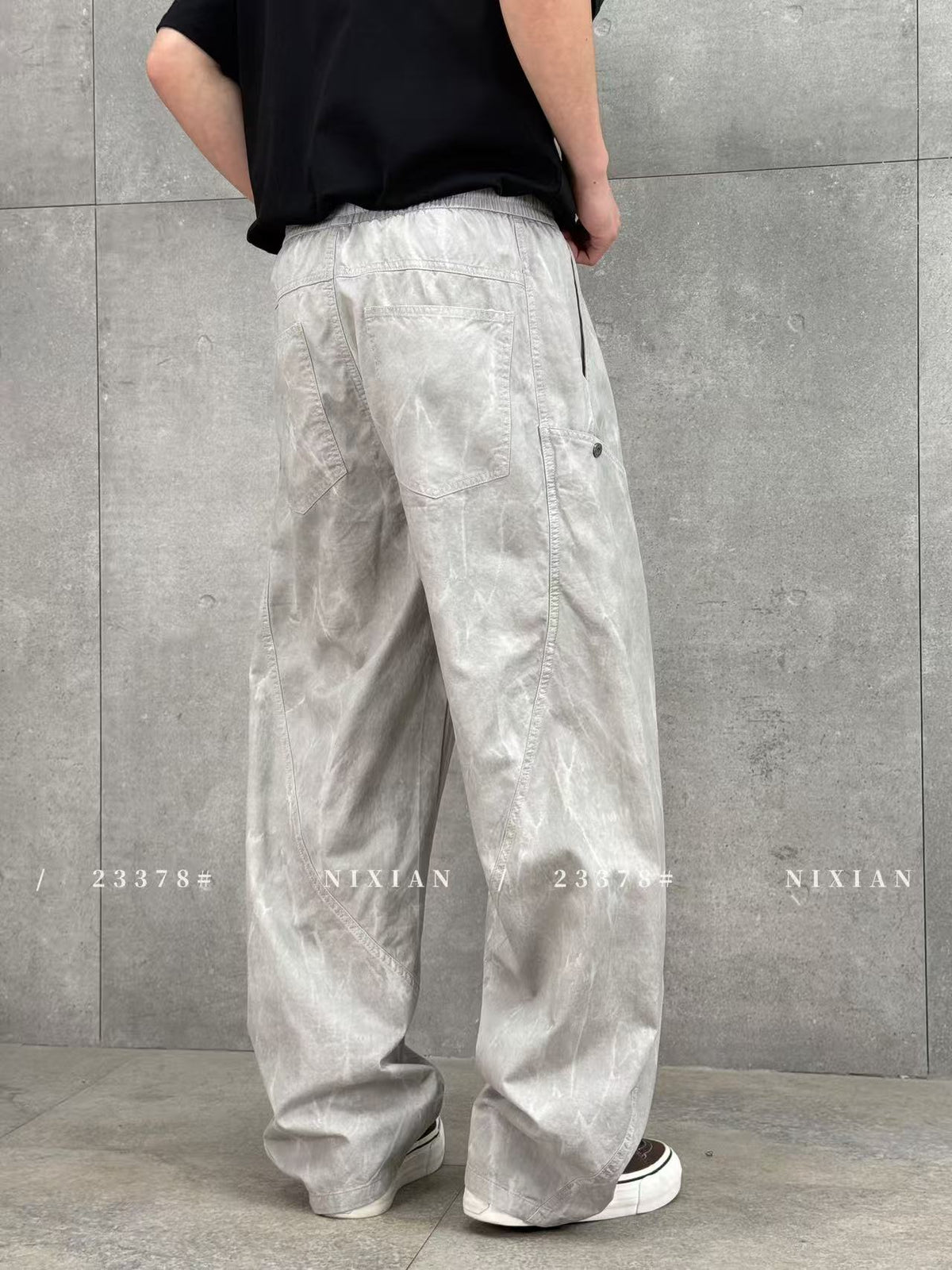 Pasir Grey Cargo Pants 23378