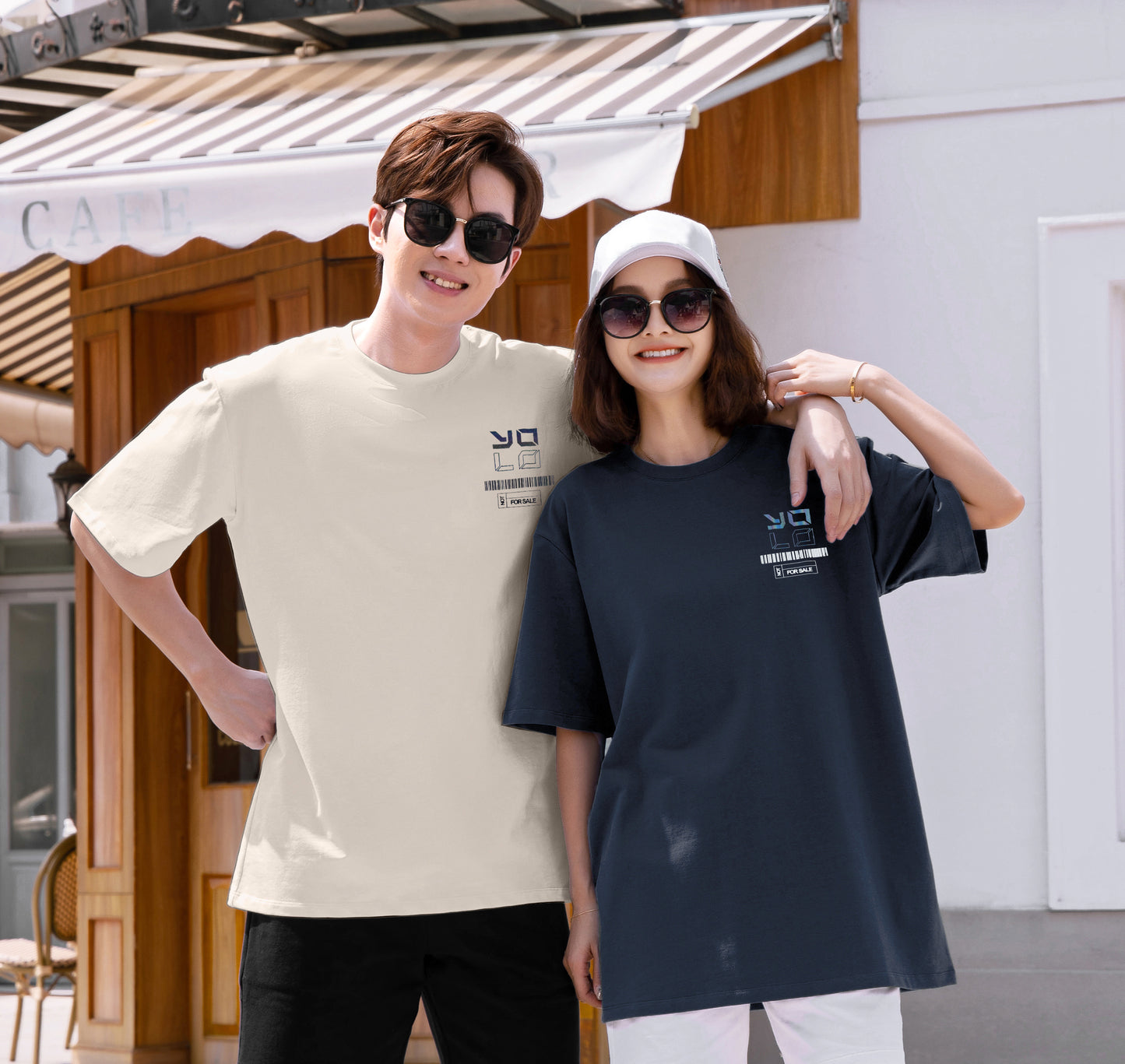 “YOLO" Oversized Tee - 3563