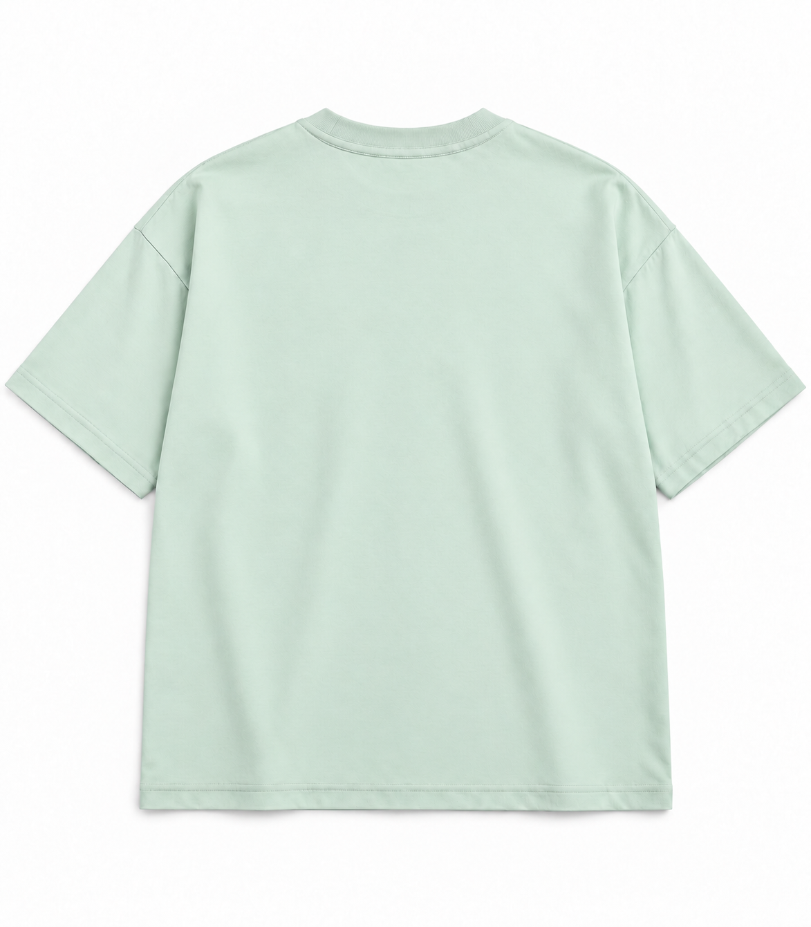 Light Green Basic Ultra Cool Oversize Tee 3554
