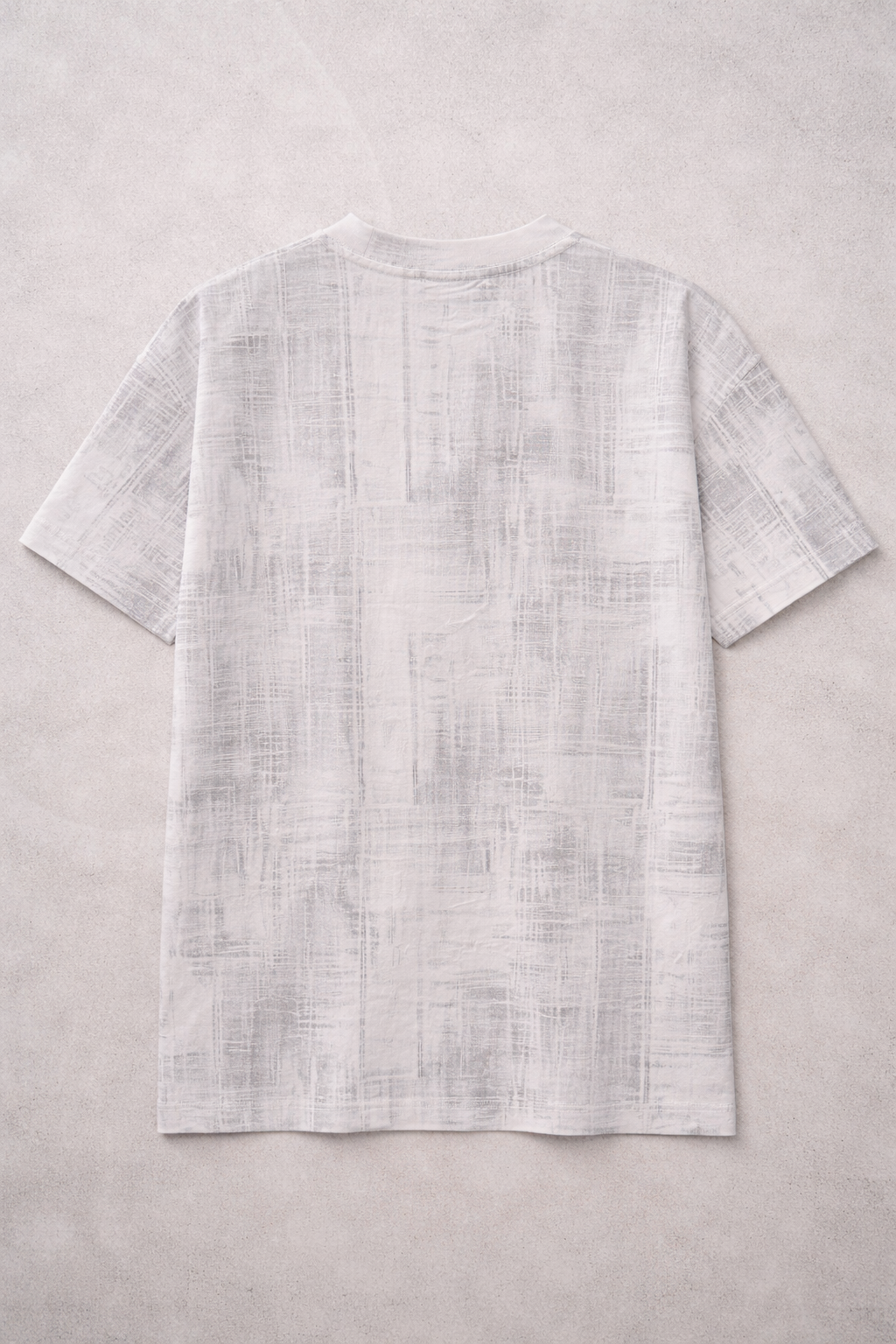 Textured Oversized Tee -3521