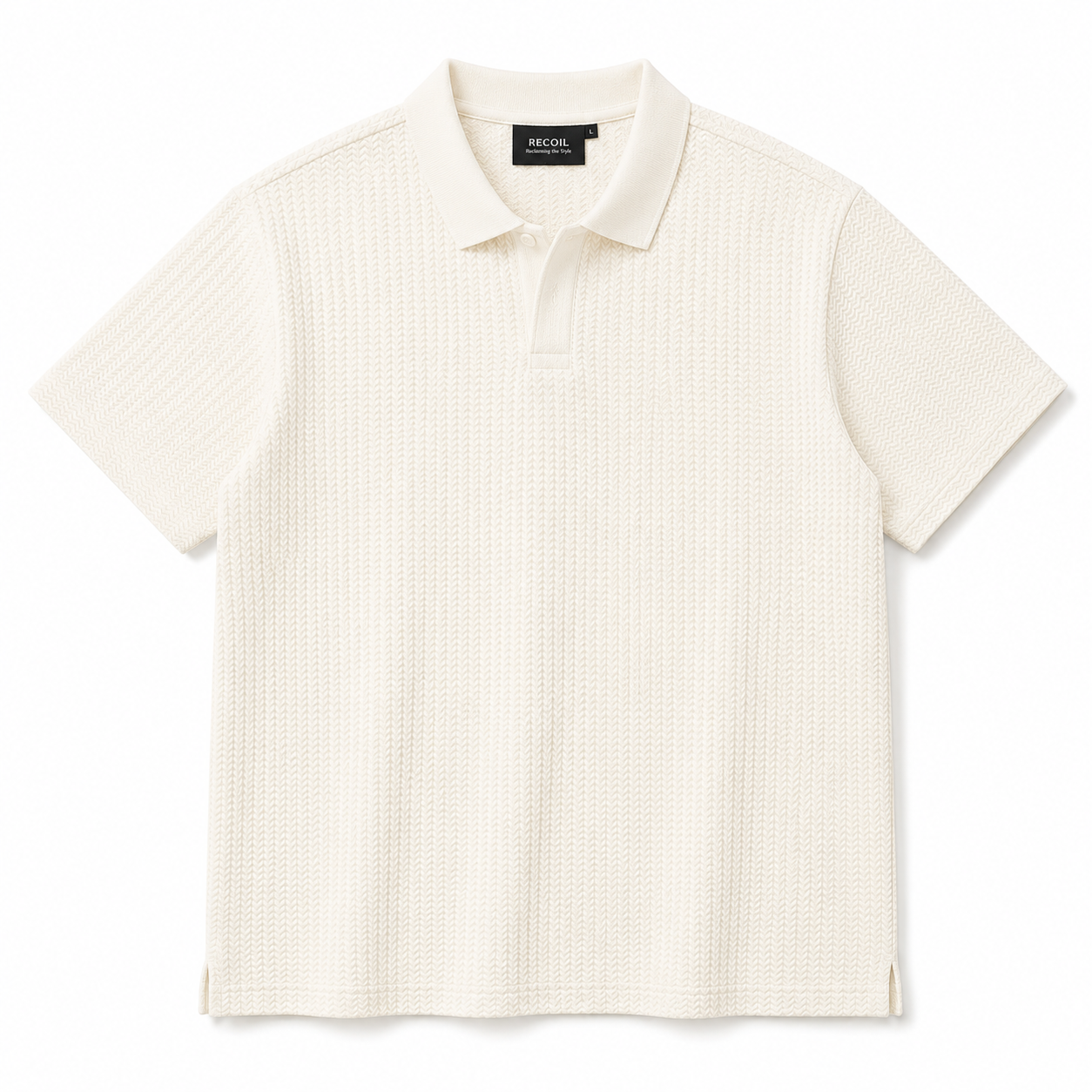 Beige Polo T-Shirt 4105