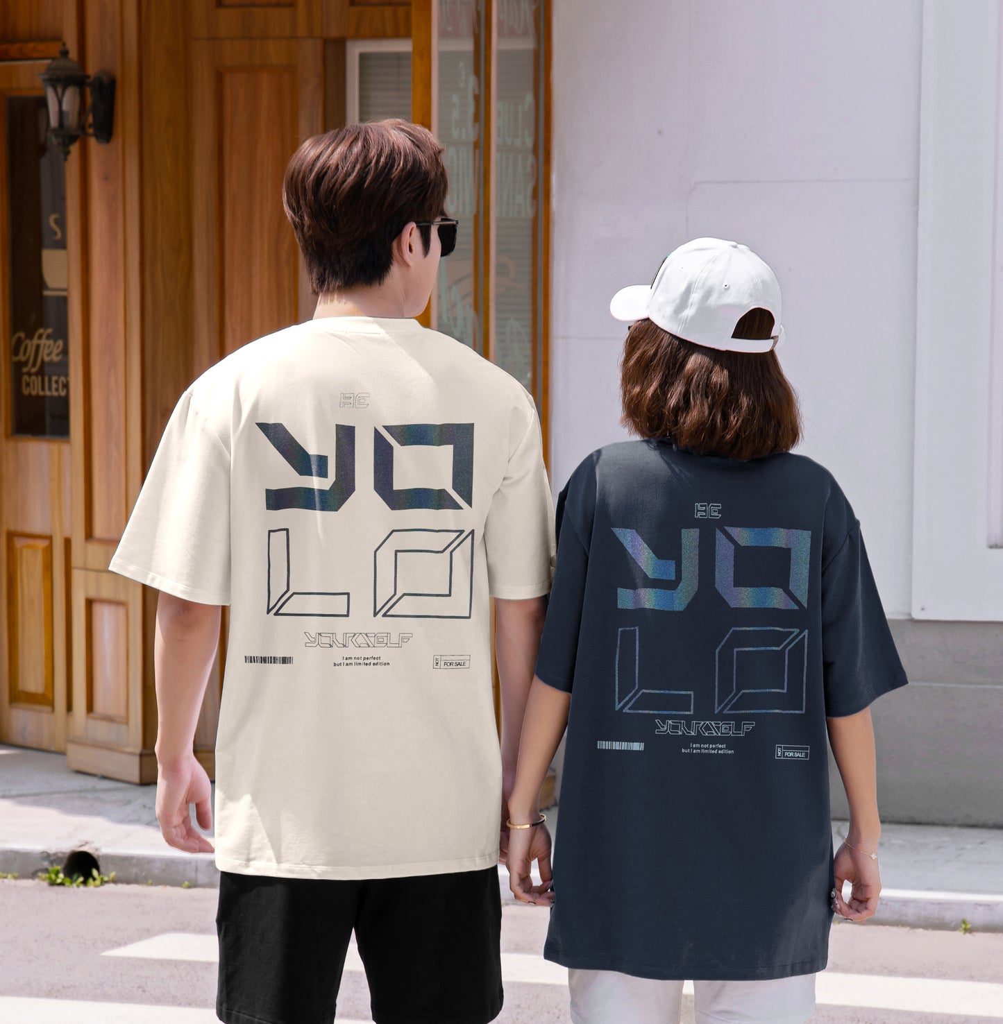 “YOLO" Oversized Tee - 3563