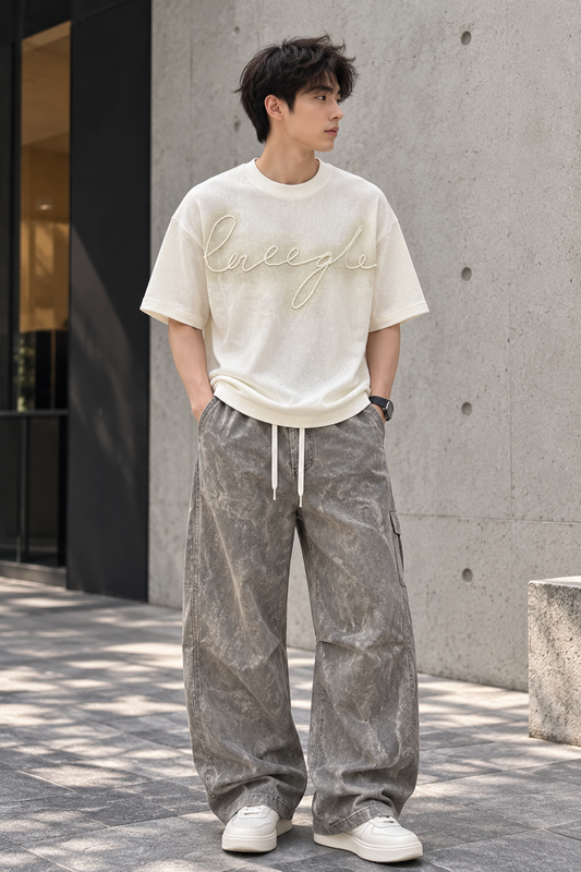 Apricot Oversized Tee -26181