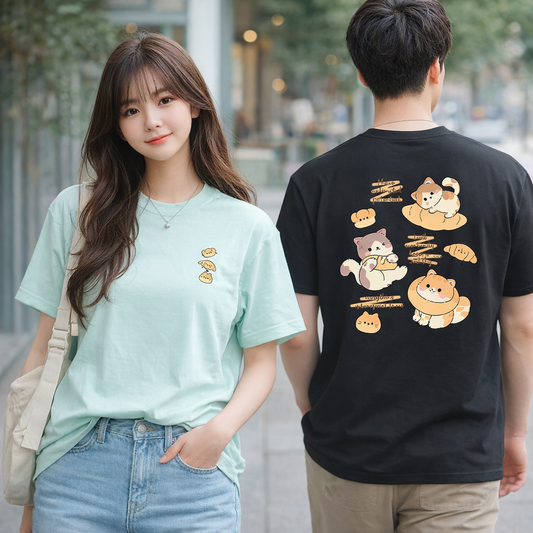 ”Kittens" Oversized Tee - 3590