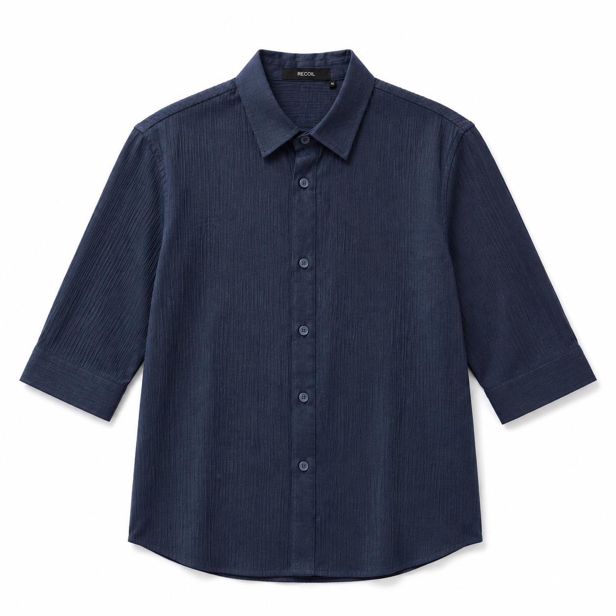 Navy 3/4-Sleeve Shirt 1313