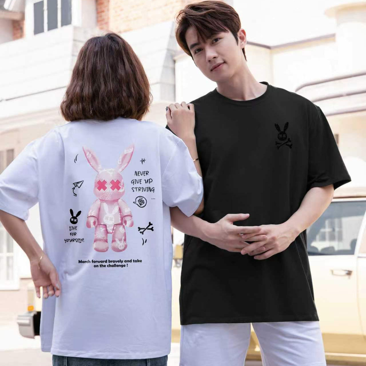 Bunny Oversized Tee -3543