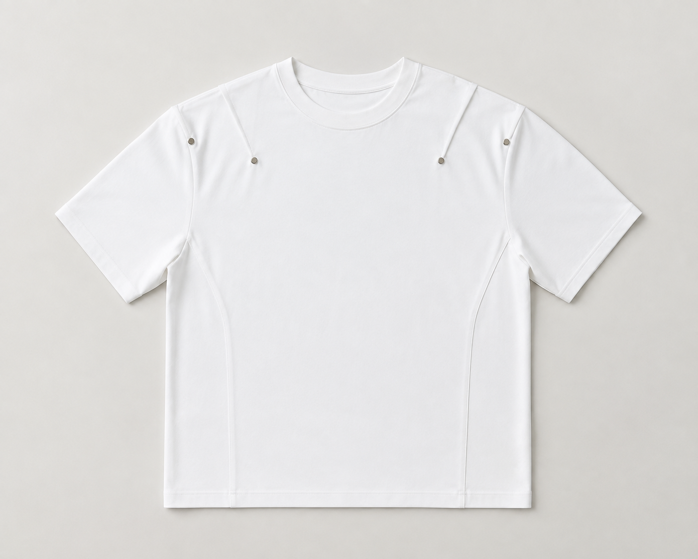 Sleek Minimalist Oversized Tee - 3682