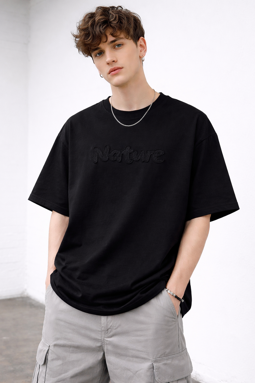 “Nature” Oversized Tee - 3690