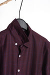 Plain RED 3/4-sleeve shirt 1081