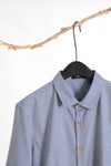 Grey 3/4-sleeve shirt 1096