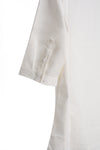 Plain White 3/4-Sleeve Shirt 1082