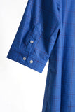 Checkered 3/4-sleeve shirt 1143