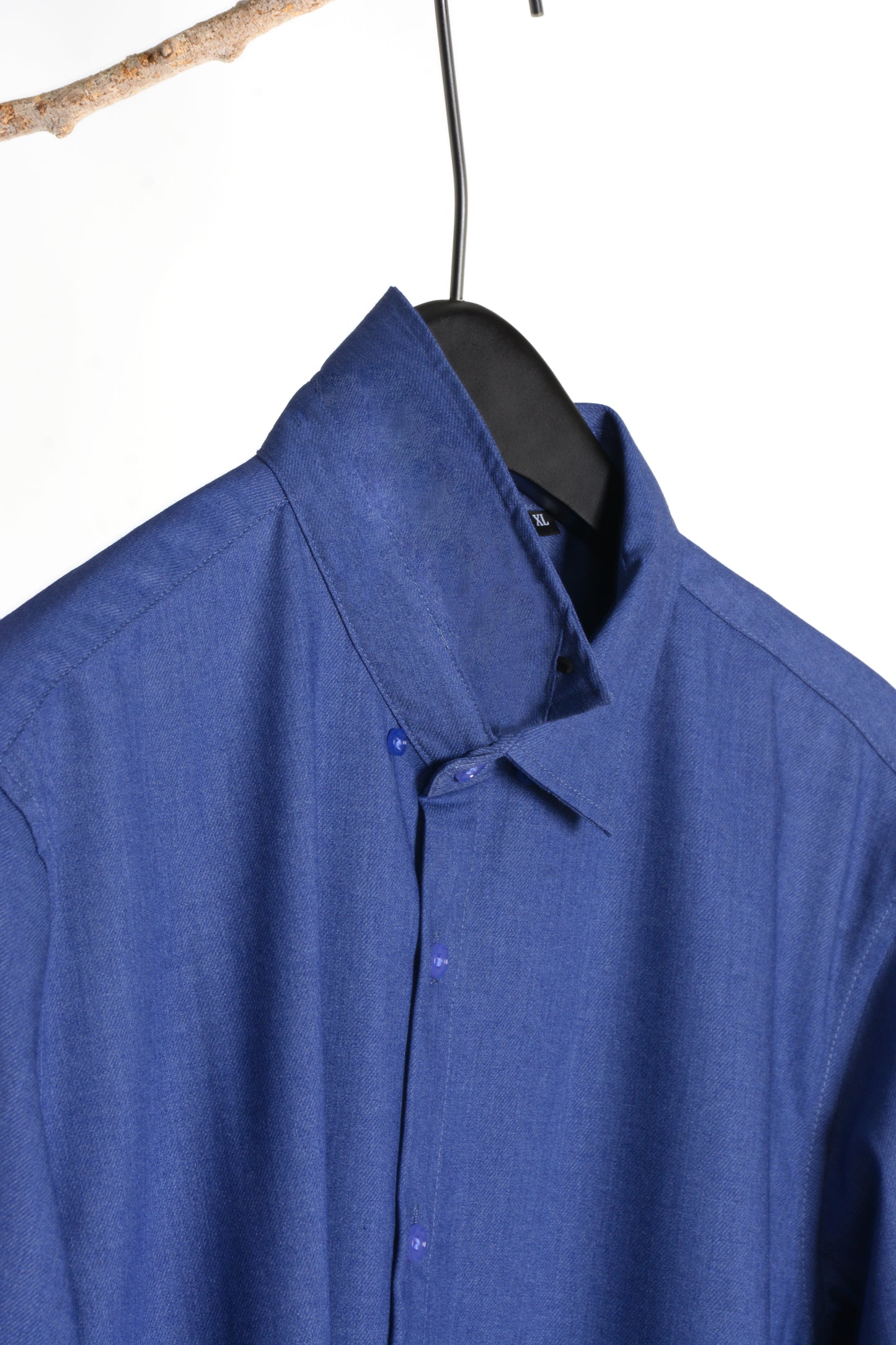 Plain 3/4-sleeve shirt 1076