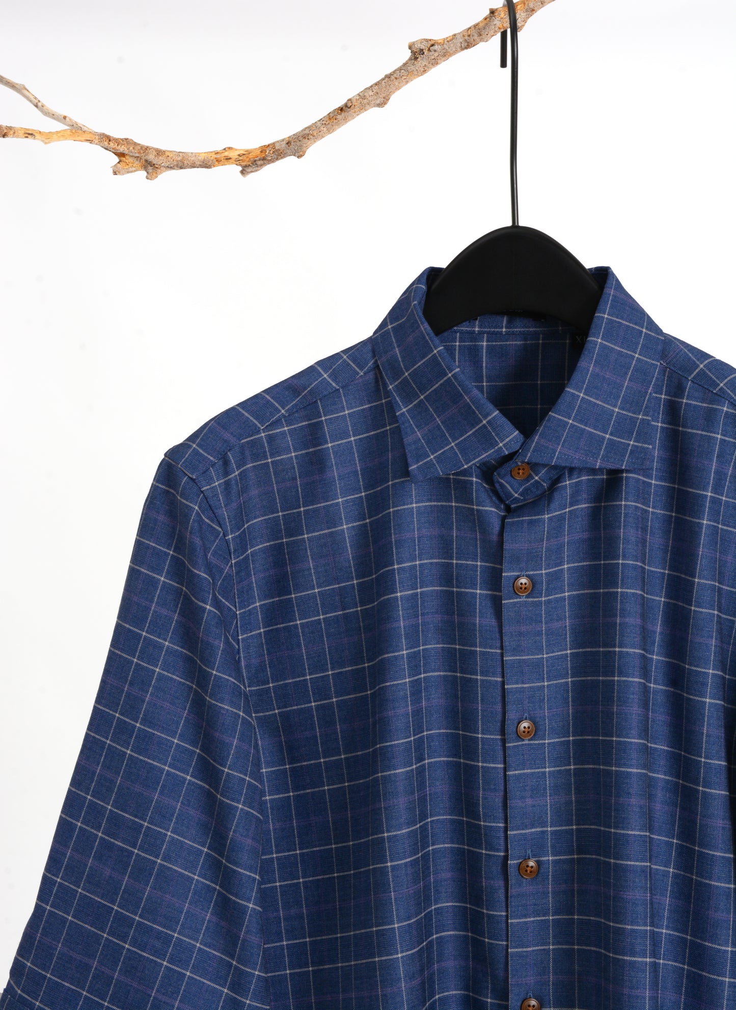 Checkered 3/4 Sleeve Shirt available in 2 colors- 1115