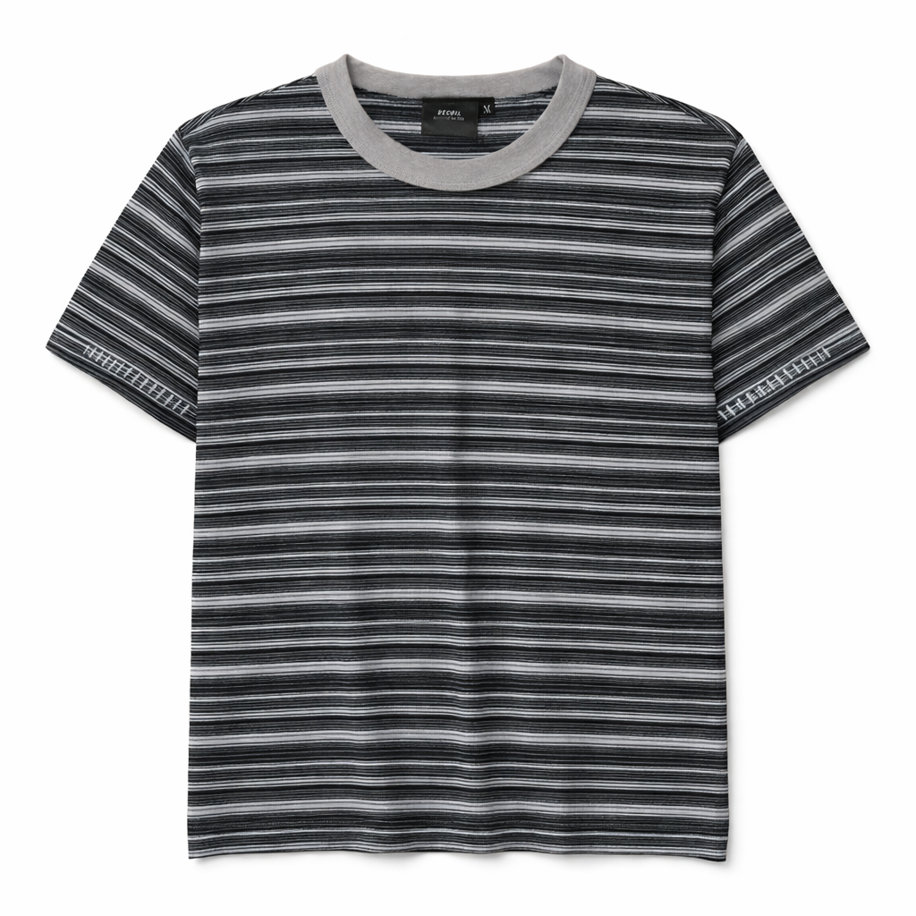 Stripes Oversized Tee -3702