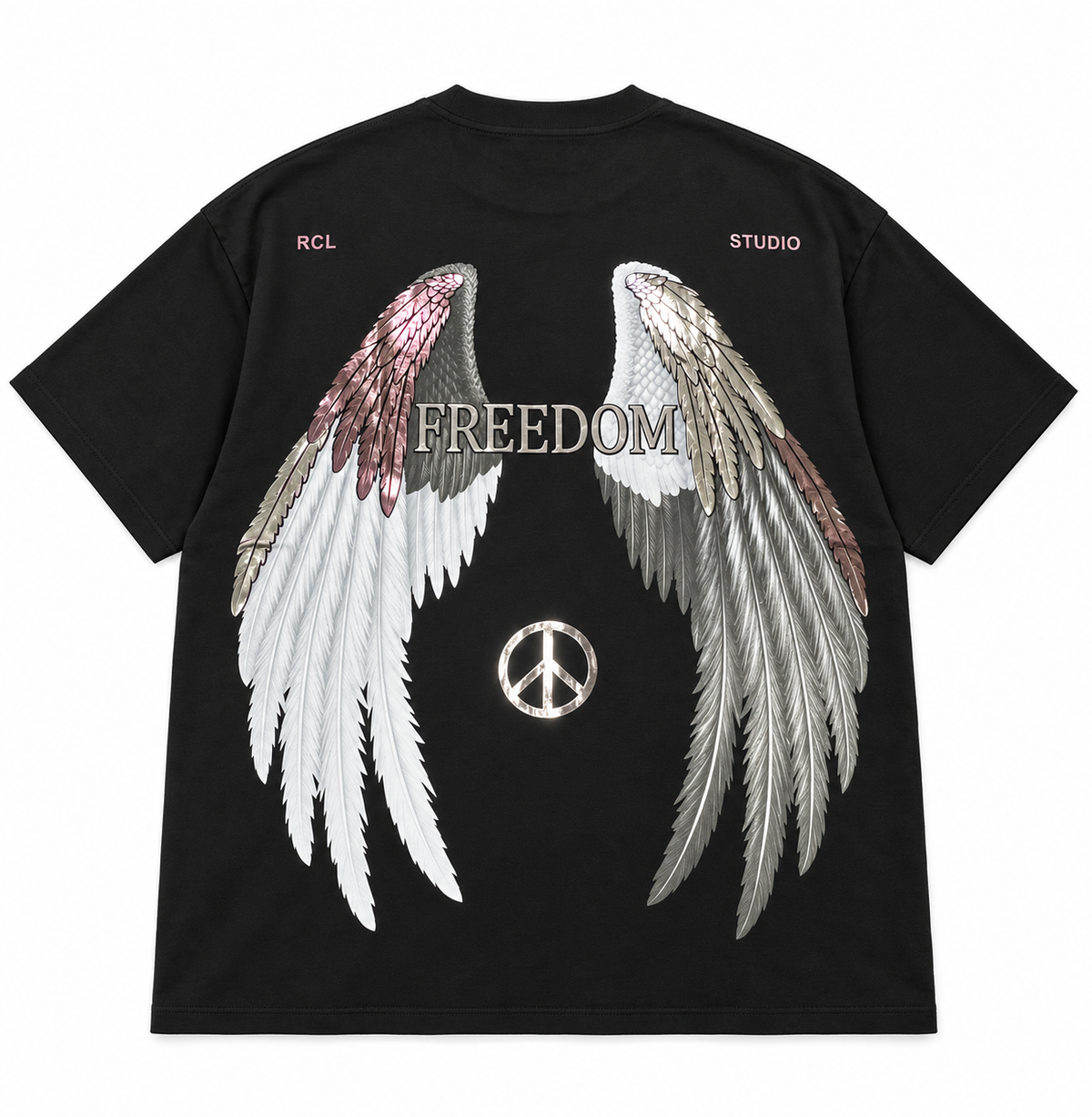 Freedom Wings Oversized Tee - 3882