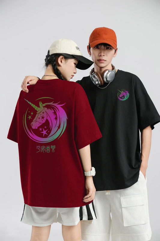 ”Unicorn" Oversized Tee - 3587