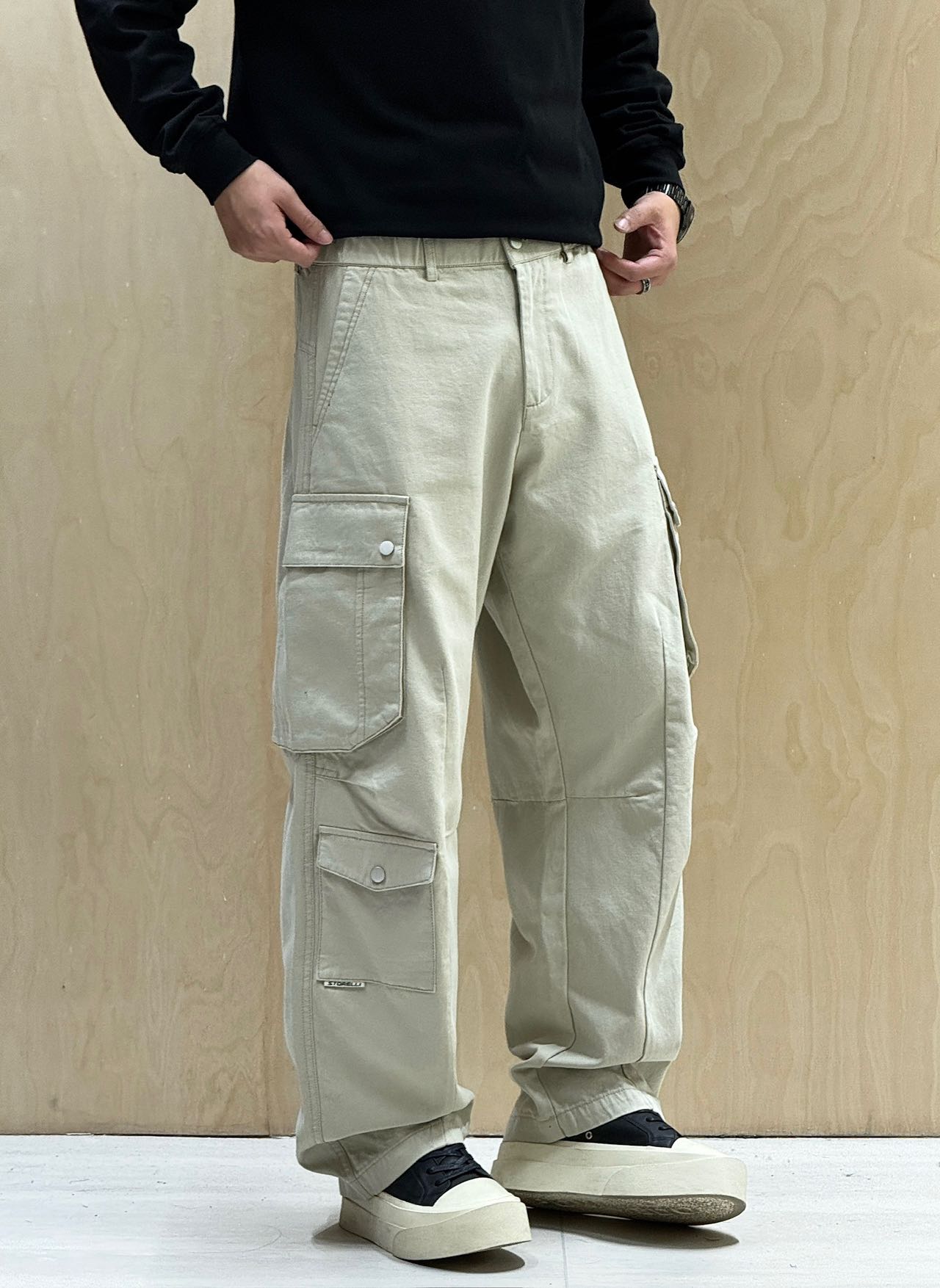 Apricot Cargo Pants 111
