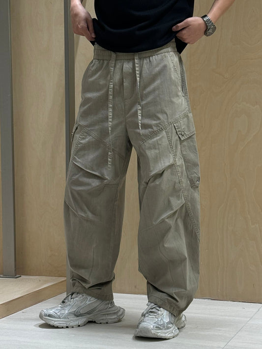 Khaki Lightweight Cargo Pants 8354